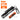 NICRON N1pro EDC Flashlight, AA & Rechargeable Dual Fuel, with Keychain & Magnet
