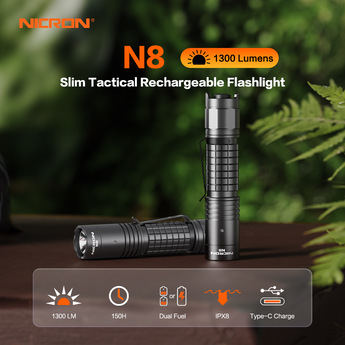 Nicron N8 Tactical flashlight Basic version