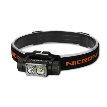 NICRON H35 1600lm Alumnium headlamp with flood&spot light